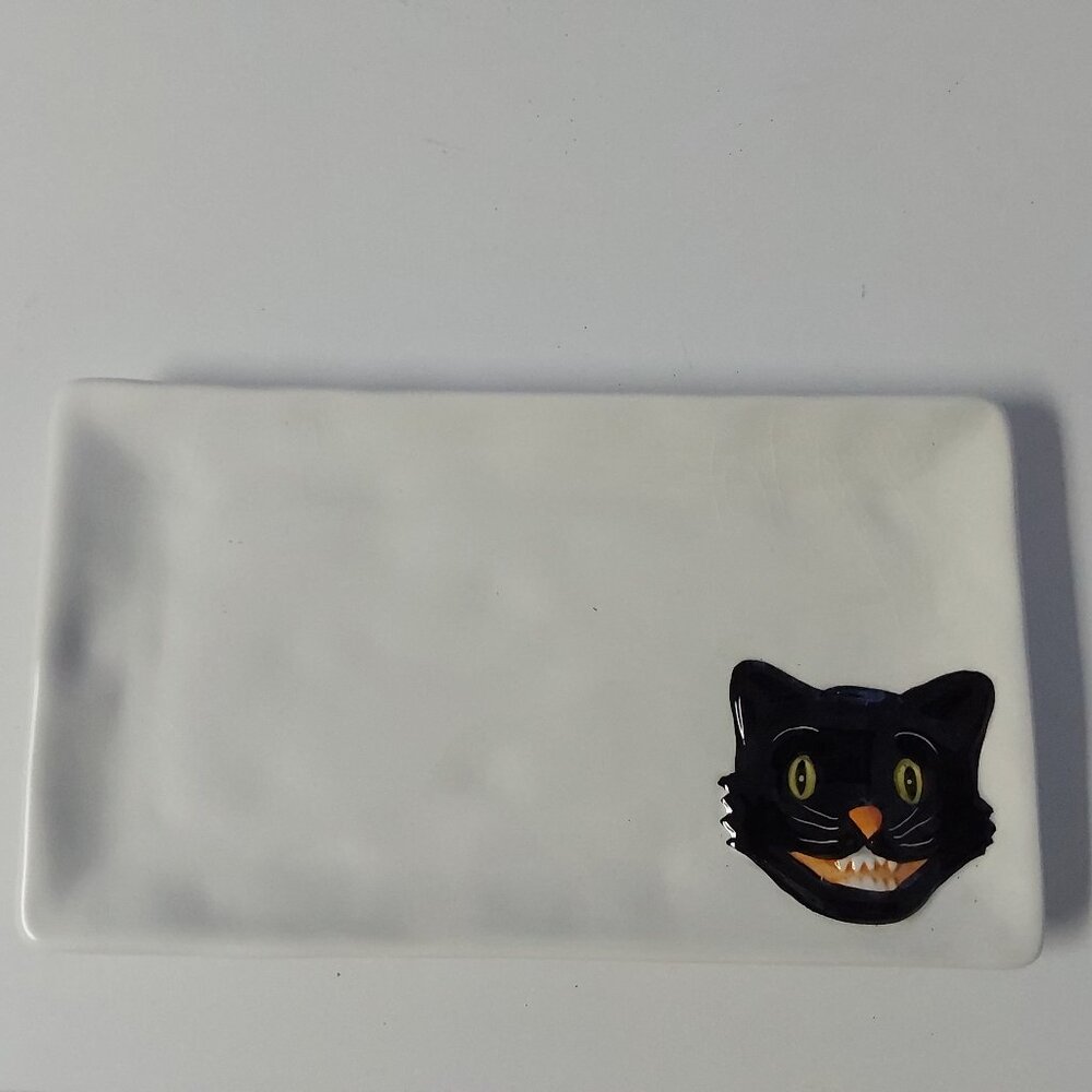 Halloween retro Scaredy-cat dish